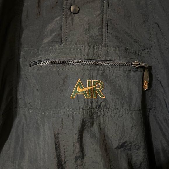 Vintage 90's Nike Air Anorak Puffer
Jacket Swoosh Logo Embroidered size XL - Picture 3 of 5